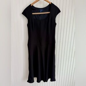 Classic Little Black Dress Size 4 with Cap Sleeves